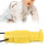 Fashionable Yellow Robot Silicone Teether Pendant - Baby Teething Aid 7