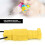 Fashionable Yellow Robot Silicone Teether Pendant - Baby Teething Aid 9