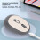Mouse Bluetooth 800/1600/2400 DPI 500 mAh Grigio 4