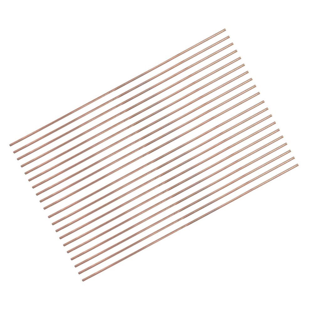 20 Pcs Welding Rods Round Phosphor Copper For Air Conditioner & Refrigerator 8431334079752