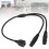 Cavo DMX Dual XLR(F) a RJ45(F) da 0.5m per palco 9