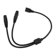 Câble DMX Dual XLR-F vers RJ45-F, 0,5 m, DMX CON