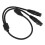 Cavo DMX Dual XLR(F) a RJ45(F) da 0.5m per palco 16