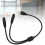 Cavo DMX Dual XLR(F) a RJ45(F) da 0.5m per palco 4