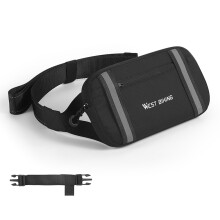 Sac de rangement pour téléphone portable 200 x 120 mm, sangle de 0,9 m, noir