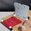 35mm Aluminium Scharnieröffner 85x80x12mm Silber/Rot 9