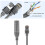 SPX RJ45 Adapter 1200Mbps 1m IP68 für V3 Sat 11
