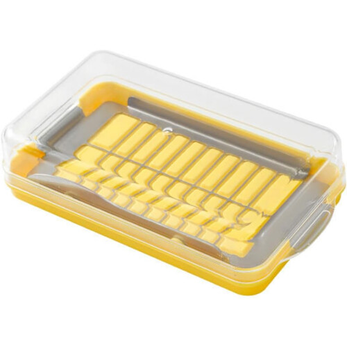 Butter Cutter With Clear Lid, Small Size Plastic Butter Container For Butter 2