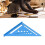 Regla triangular de aluminio de 7 pulgadas, transportador azul. 14