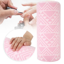 3-Farben-Nagelkunst-Kissen – Weiche Halbrunden-Handstütze 30x13x6,7cm
