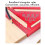 Squadra da carpentiere 7 pollici imperiali 90/45 alluminio rosso 6