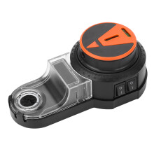 Capot anti-poussière 2 en 1 à 360 pour perceuse, en ABS, batterie de 500 mAh