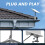 Gen2 V2 rechteckiges Satellitkabel 1200Mbps 30ft 7