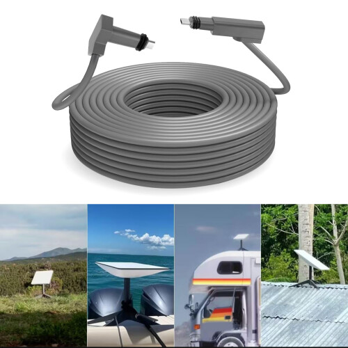 Gen2 V2 rechteckiges Satellitkabel 1200Mbps 30ft