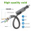 Gen2 V2 rechteckiges Satellitkabel 1200Mbps 30ft 6