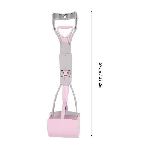 Ramasse-crottes incassable 59cm violet grand 1