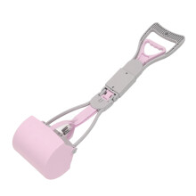 Ramasse-crottes incassable 59cm violet grand