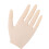 Weiche Gummi-Übungs-Hand für Acrylnägel 9