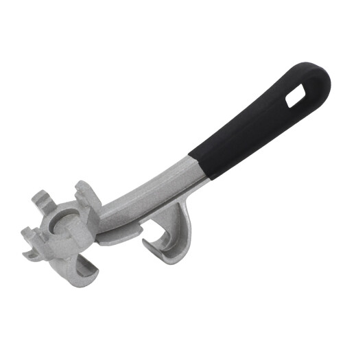 2 Stück Eimeröffner aus Aluminiumlegierung Silber+Schwarz 1