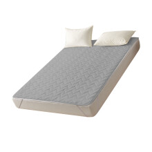 Topper antiscivolo per materasso 100 g 120x200 Grigio chiaro