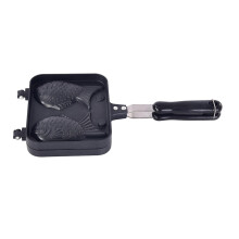 Non-Stick Aluminum Waffle Pans Taiyaki Style, Japanese Bakeware for Pancakes and Desserts