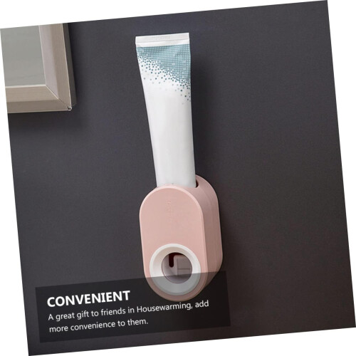 Automatic Toothpaste Dispenser 2 Pack Wall Mounted Holder Electric Toothpaste Press For Children 1