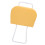 Yellow Baby Bed Rail Guard - Height Adjustable Safe & Portable 14