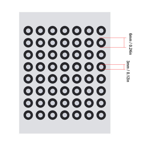 Marqueur de numérisation 3D 6 mm/3 mm 560 pièces PET réfléchissant 1