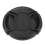Capuchon d'objectif 58 mm / 2,28 po ABS, à pince centrale, corde 7