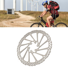 Disco de freno para bicicleta de 180 mm aleación de aluminio 134 g plateado