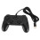 Mando de juego USB con cable de doble vibración Turbo para PC 2
