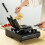 Taiyaki Maker Aluminum Double Fish Shape Waffle Pancake Cake Mold Kitchen Bakeware 2