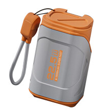 Batería externa con enchufe de pared 10000 mAh 22.5W Gris espacial