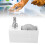 Dosatore di sapone a pressione, 9x17x6 cm, resina 15