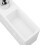 Dosatore di sapone a pressione, 9x17x6 cm, resina 10