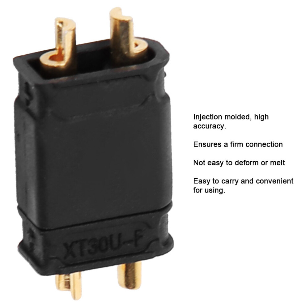 10 Pairs Xt30 30A Drone Battery Connectors Male Female Socket Adapters 9411334098037