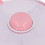 Contenitore rotondo rotante con scomparti per snack, rosa, PP/ABS. 9