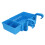 Blue Poolside Storage Basket with Cup Holder, 2.3in Rail, Plastic 12