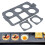 Silicone Egg Ring Tray, 6 Detachable Pancake & Sandwich Rings 15