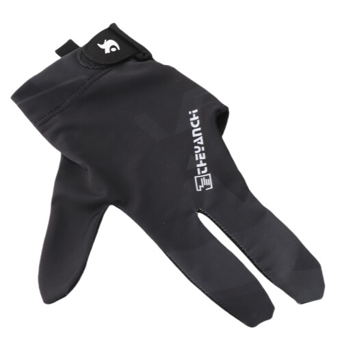 3-Finger-Pool-Handschuhe 1 Paar Eine Größe Schwarz