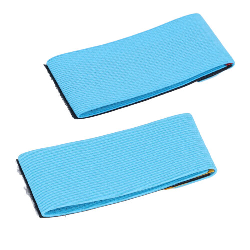 Fasce elastiche per dita da ginnastica, 2 pezzi, Blu, Taglia unica