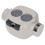Mini Knock Box per caffè 0,5 L ABS Grigio Portatile 6