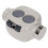 Mini Knock Box per caffè 0,5 L ABS Grigio Portatile 16