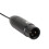 Micrófono de solapa 48 V phantom XLR mono aluminio 9
