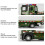 Tank Sim Alliage Mil Camion 2pc(24.5x5cm,160mAh) 6