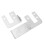 W906 2006–2018 Edelstahl hintere Tür Prick Stop Lock 1