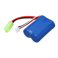 7,4 V RC Auto Lithiumbatterie 1200mAh Langlebige, stabile Spannung Ersatzbatterie mit Stecker für RC Auto Kletterauto