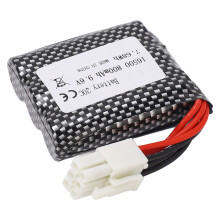 Batterie LiPo 9,6 V 800 mAh pour voiture RC S911S912 9115 9116