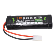 7,2V 3300mAh Wiederaufladbarer Lipo-Akku Hochleistungs-Lithiumbatterie Robuste Hülle für RC-Auto RC-LKW RC-Boot
