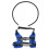 Imbracatura ad anello per cane cieco S blu antincollisione 3